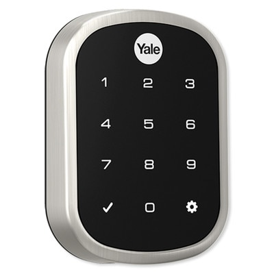 Yale Assure Lock SL Zigbee Key-Free Touchscreen Deadbolt with Cox, Satin Nickel